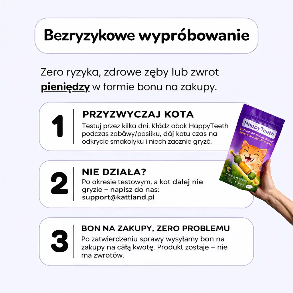 Gryzolek– Ochrona zębów twojego kota